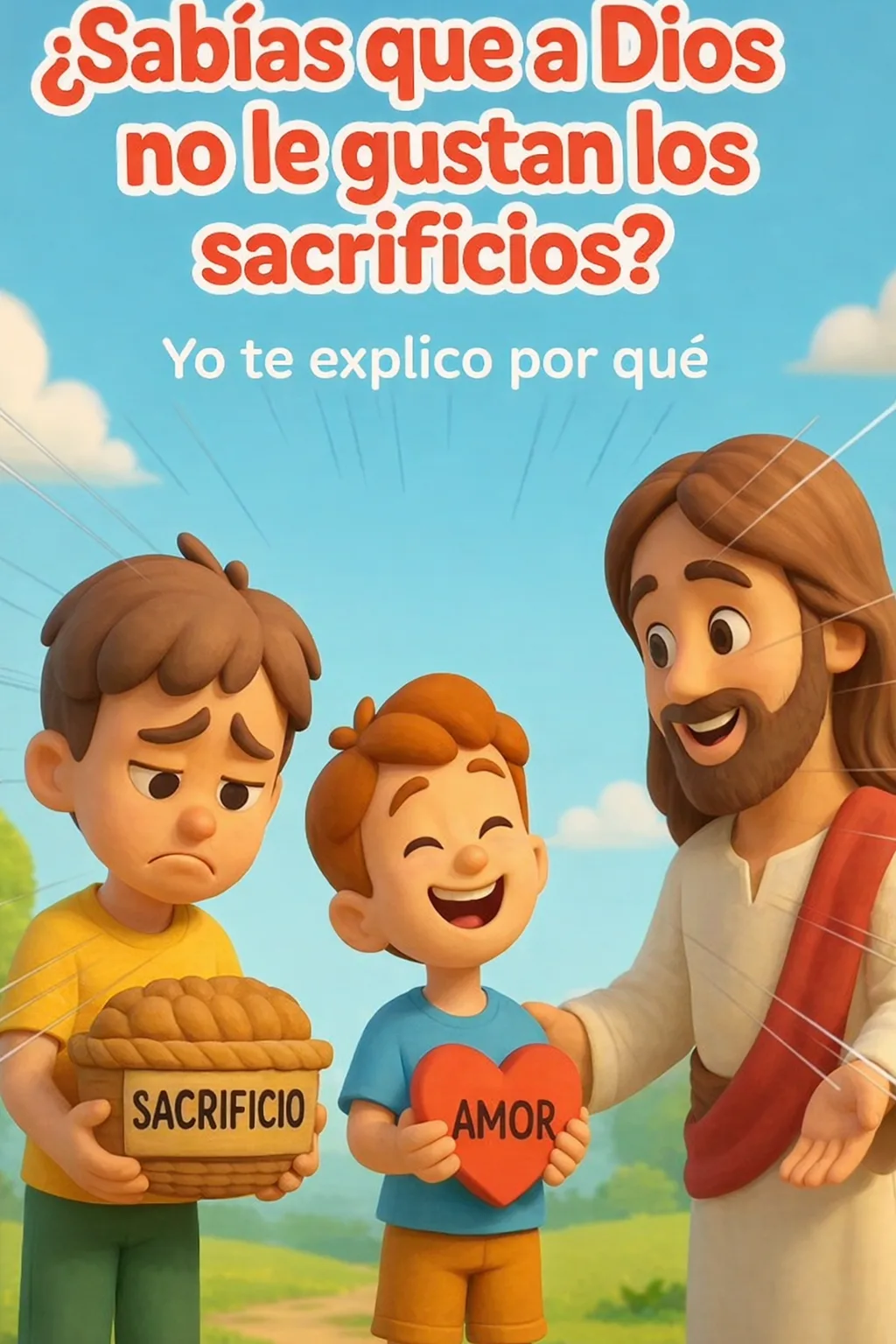 Portada de devocional ¿Sabías que a Dios no le gustan los sacrificios?